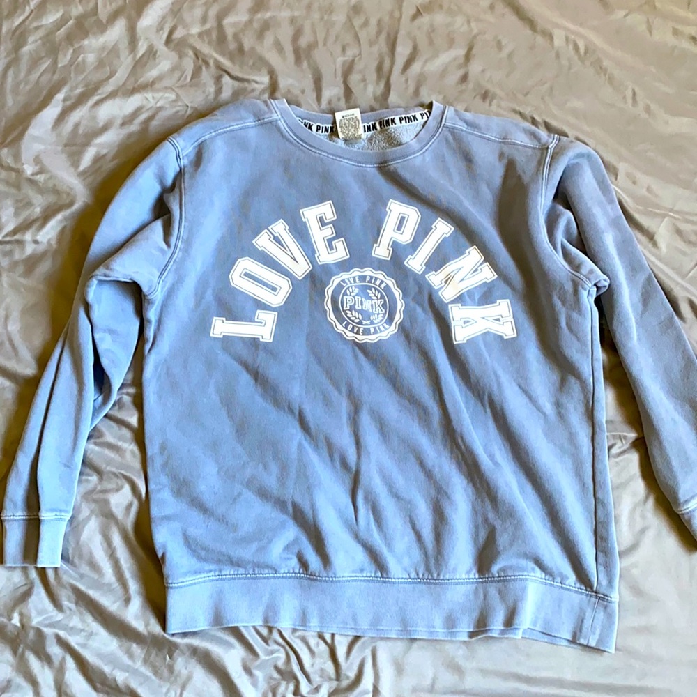 Oversized crew neck sweatshirt